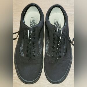 Mens 9.5 VANS Off THE Wall Womens Size 11 Black